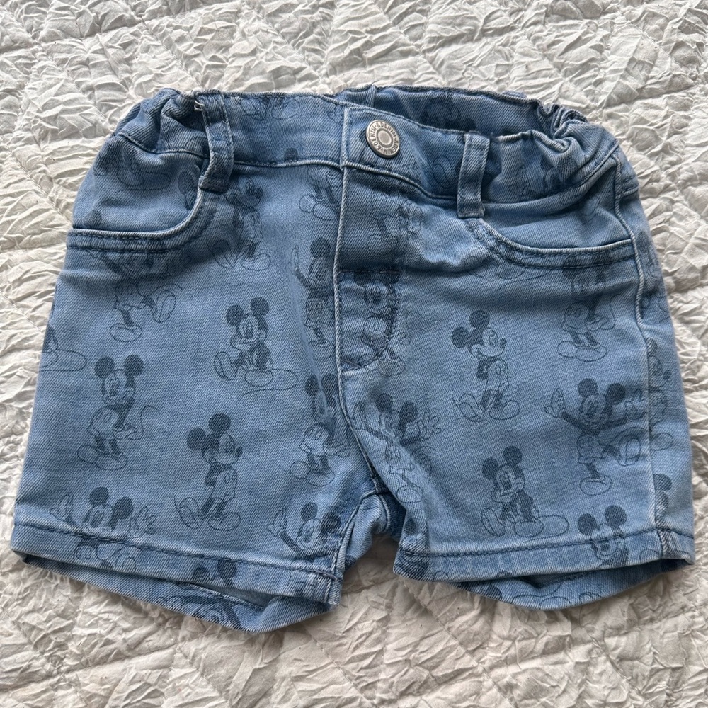 Disney H&M Mickey Mouse Shorts
